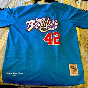 Headgear Classics Brooklyn Royal Giants Batting Practice Jersey Size 6XL